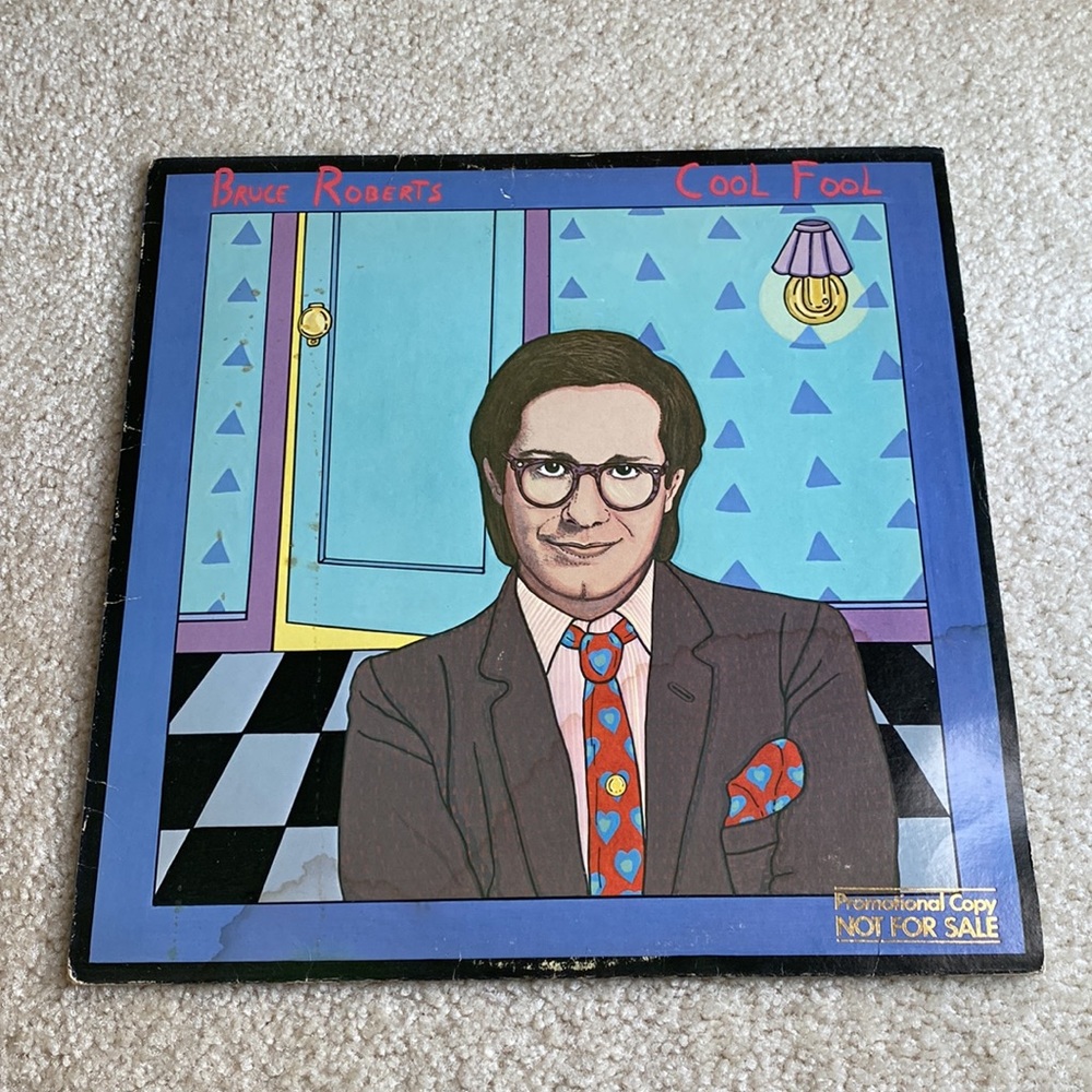 Bruce roberts cool fool vinyl record for record player vintage - Picture 4 of 5